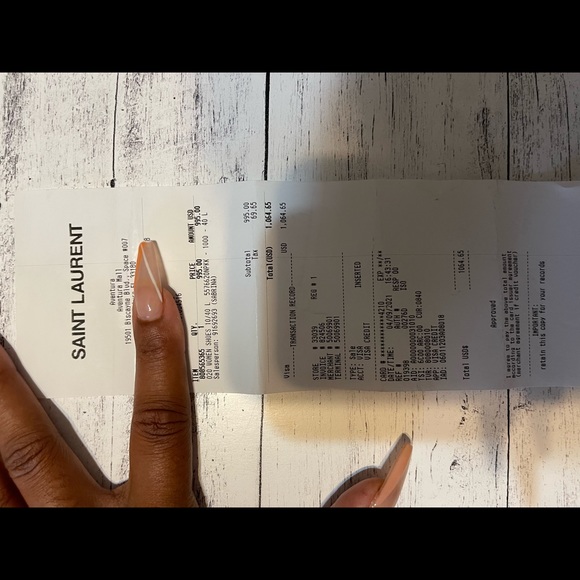 Gently used (worn 3x to be exact) YSL authentic heels - Picture 6 of 7